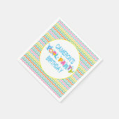 Splish 💦 Splash Pool Party Verjaardagsfeest Servet (Hoek)