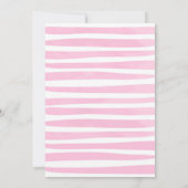 Splish Splash Pool Party Water Slide Bash Verjaard Kaart (Achterkant)