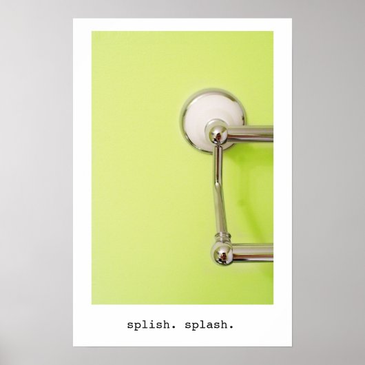 Splish. splash. POSTER 2 (Voorkant)