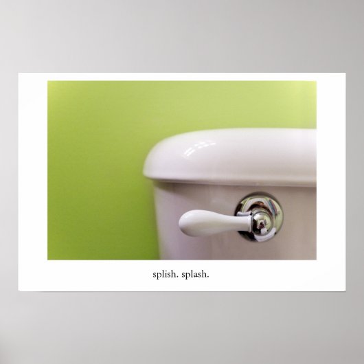 Splish Splash Poster 3 (Voorkant)