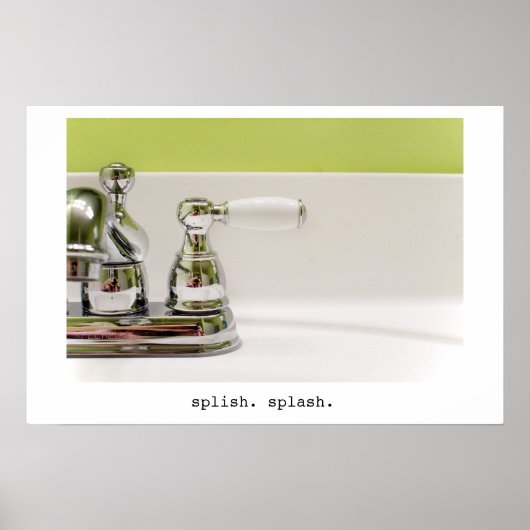 Splish Splash Poster 4 (Voorkant)