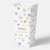 Splish Splash Rubber Eend Bad Baby Shower  Bedankdoosjes (Voorkant)