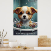 Splish Splash Schattigee Grappige Posters met Quot (Keuken)