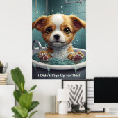 Splish Splash Schattigee Grappige Posters met Quot (Thuiskantoor)