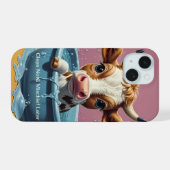 Splish Splash Schattigee Grappige quotes iPhone 15 Case (Achterkant horizontaal)