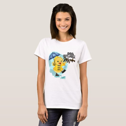 Splish splash Stay Jealous T-shirt (Voorkant volledig)
