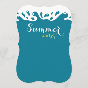 Splish Splash Summer Invite Kaart