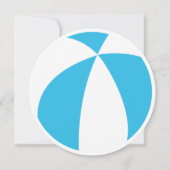 Splish Splash Summer Pool Boys Birthday Kaart (Achterkant)