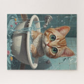 Splish Splash, Tijd voor Pet & Funny Animal Baths Legpuzzel (Horizontaal)