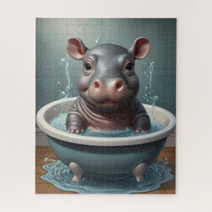 Splish Splash, Tijd voor Pet & Funny Animal Baths Legpuzzel