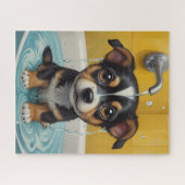 Splish Splash, Tijd voor Pet & Funny Animal Baths Legpuzzel (Horizontaal)