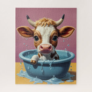 Splish Splash, Tijd voor Pet & Funny Animal Baths Legpuzzel