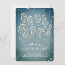 Splish Splash Verjaardagsfeest Zwembad Feest Uitno