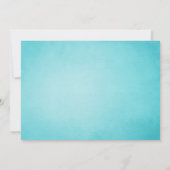 Splish Splash verjaardagsuitnodiging Pool party Kaart (Achterkant)