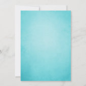 Splish Splash verjaardagsuitnodiging Pool party Kaart (Achterkant)