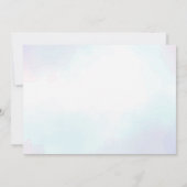 Splish Splash Zeemeermin Meisje 4e Verjaardag Foto Kaart (Achterkant)