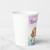 splish splash zeemeermin partij papieren bekers (Rechts)