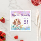 splish splash zeemeermin partij servet (Insitu)