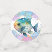 Splish Splash Zeemeermin Party Table Confetti (Kleine voorkant)