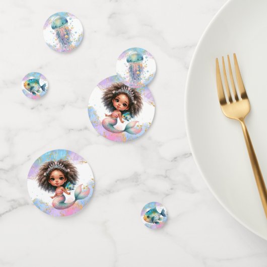 Splish Splash Zeemeermin Party Table Confetti (Groep)