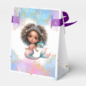 Splish Splash Zeemeermin Party Verjaardag Favor Bo Bedankdoosjes (Achterkant)