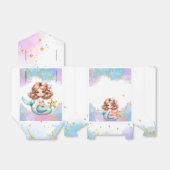 Splish Splash Zeemeermin Party Verjaardag Favor Bo Bedankdoosjes (Uitgevouwen)