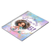 Splish Splash Zeemeermin Party Verjaardagsgeheugen Notitieboek (Linkerzijde)