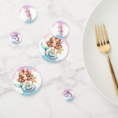 Splish Splash Zeemeermin Plain Party Table Confett Confetti (Groep)