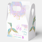 Splish splash zeemeermin verjaardags bash bedankdoosjes (Geopend)