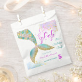Splish splash zeemeermin verjaardags bash bedankzakje (Geknipt)