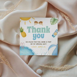 Splish Splash Zomer Favoriet Cadeautags Bedankjes Labels