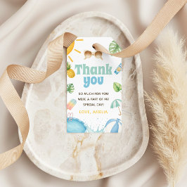 Splish Splash Zomer Favoriet Cadeautags Cadeaulabel
