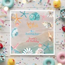 Splish splash zomer strand verjaardagsfeest