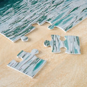 Split Apple Rock Kaiteri Nieuw-Zeeland Jigzaag Pu Legpuzzel (Zijkant)