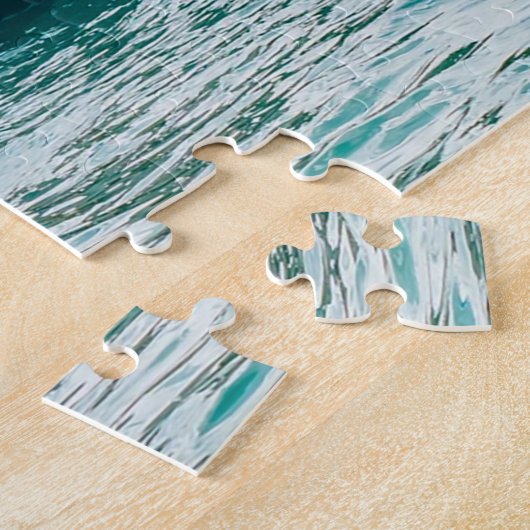 Split Apple Rock Kaiteri Nieuw-Zeeland Legpuzzel (Zijkant)