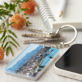 Split city sekustt aerial uitzicht, Dalmatia, Kroa Sleutelhanger (Voorkant Rechts)