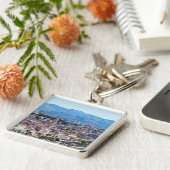 Split city sekustt aerial uitzicht, Dalmatia, Kroa Sleutelhanger (Zijkant)