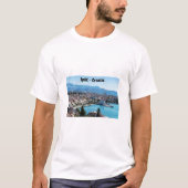 Split city sekustt aerial uitzicht, Dalmatia, Kroa T-shirt (Voorkant)