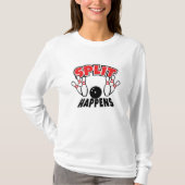 Split Gebeurt Bowling T-Shirt (Voorkant)