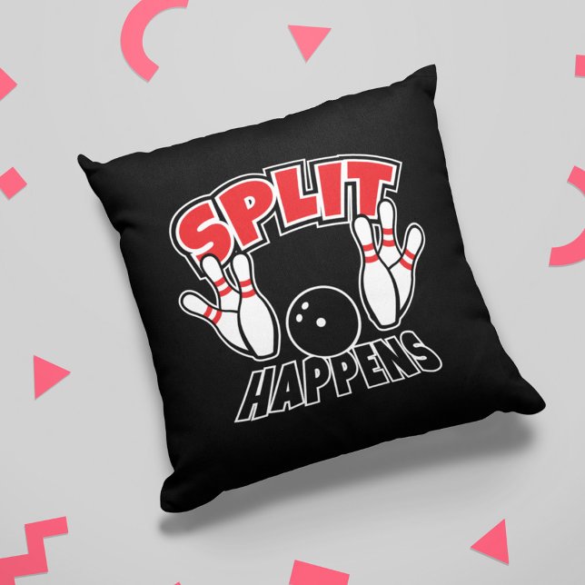 Split gebeurt grappige bowling kussen (Creator heeft geüpload)