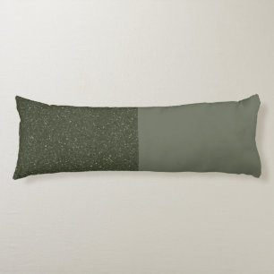 Split Glitter Moss Body Pillow - Lichaamskussen