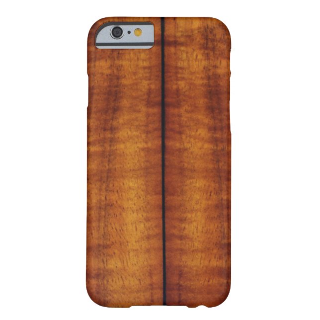 Split Hawaiian Koa Longboard stijl Case-Mate iPhone Case (Achterkant)