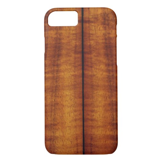 Split Hawaiian Koa Longboard stijl Case-Mate iPhone Case (Achterkant)