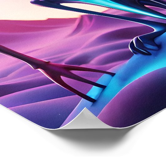 Split Infinitief - Ken Gage Art Poster (Hoek)