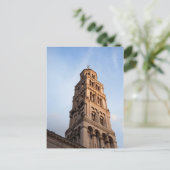 Split-kathedraal van de Sint Domnius Bell Tower Briefkaart (Staand voorkant)