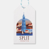 Split Kroatië Dalmatia  Cadeaulabel (Voorkant)