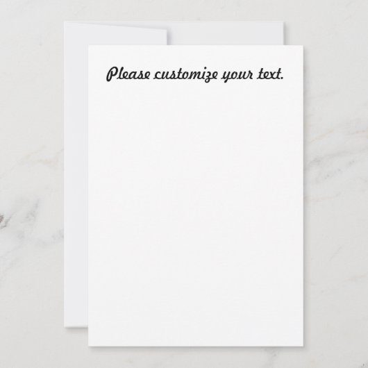 Split Kroatië Dalmatia  Uitnodiging Kaart (Achterkant)