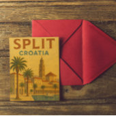  Split Kroatië Dalmatië Reizen Briefkaart