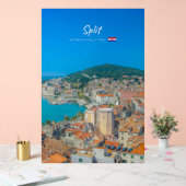 Split, Kroatië - Kuststad Acryl Bord (Huwelijk)