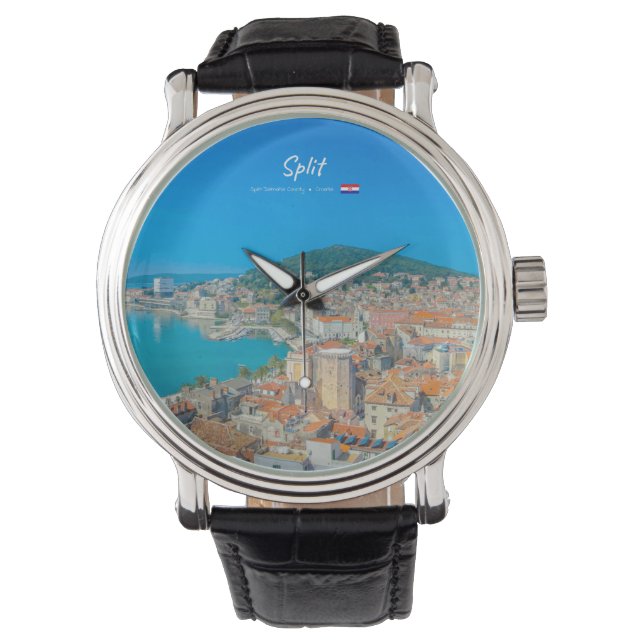 Split, Kroatië - Kuststad Horloge (Voorkant)